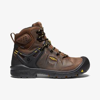 KEEN Férfi Dover 6" WP Munkavédelmi Bakancs Barna